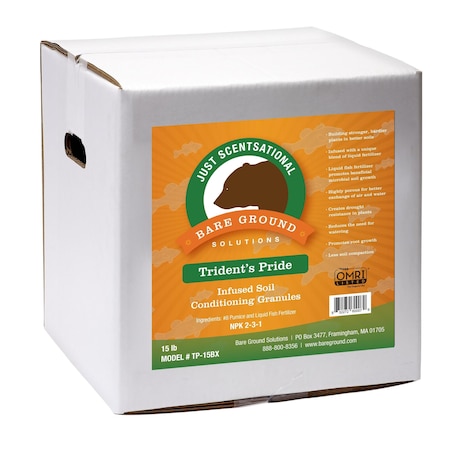 Just Scentsational Trident'S Pride 15 Pound Box Of Soil Conditioning Granules By Bare Ground TP-15BX